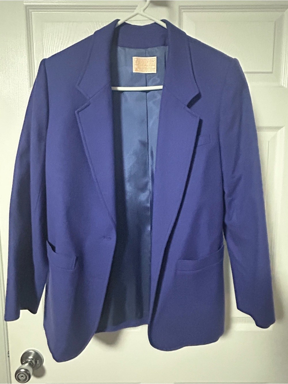 Pendelton Classic Women's Royal Blue Blazer Jacket